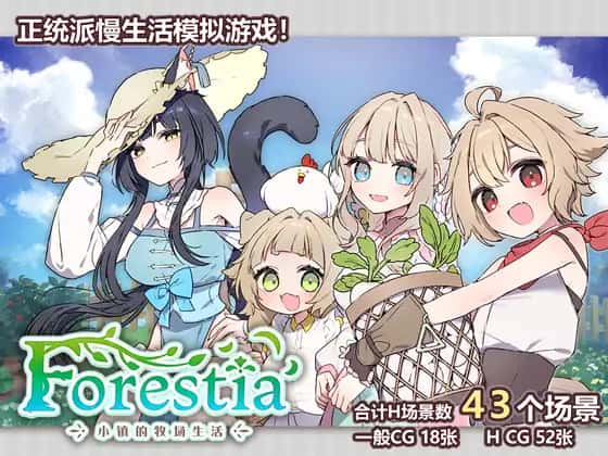 Forestia-小镇的牧场生活背景